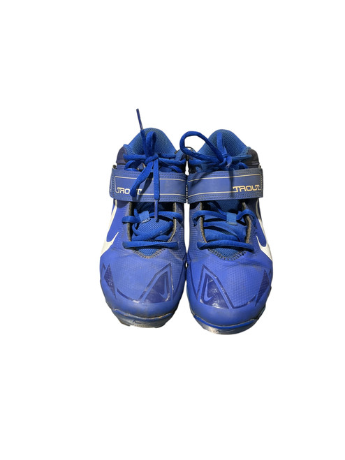 Vist Large View of Product Image Which is Used Nike TROUT CLEATS BB/SB Cleats Royal Blue Senior 5