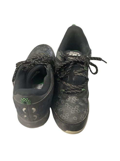 Vist Large View of Product Image Which is Used Under Armour BRYCE HARPER CLEATS BB/SB Cleats Black Junior 03.5