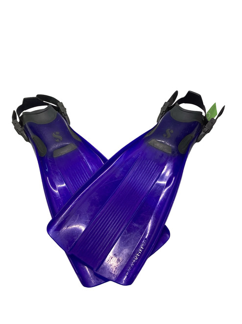 Vist Large View of Product Image Which is Used Underwater Fins Royal Blue S/M