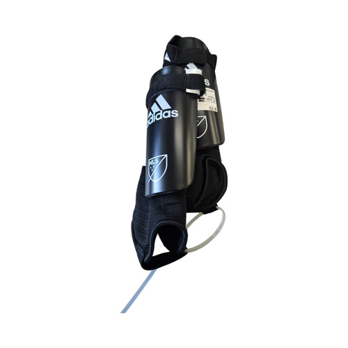 Vist Large View of Product Image Which is Used Adidas YOUTH LARGE SHIN GUARDS Soccer Shin Guards Youth Black MD