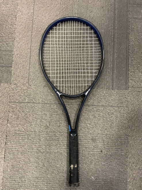 Vist Large View of Product Image Which is Used Prince CTS SYNERGY MID PLUS Adult Tennis Racquet Royal Blue 4 1/2"