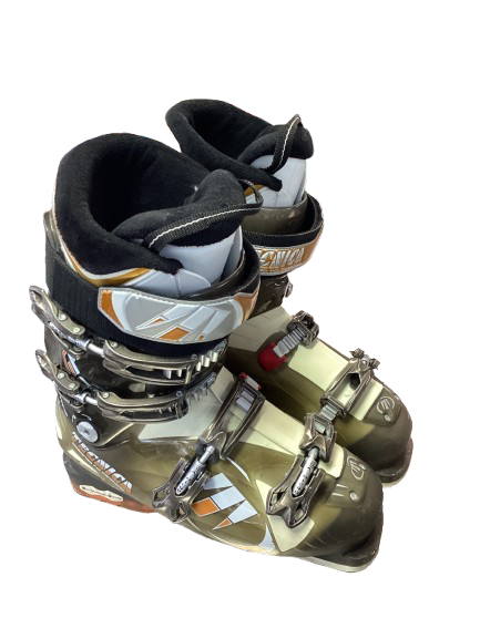 Vist Large View of Product Image Which is Used Tecnica MEGA+12 Mens DH Ski Boot Tan 260 MP - M08 - W09