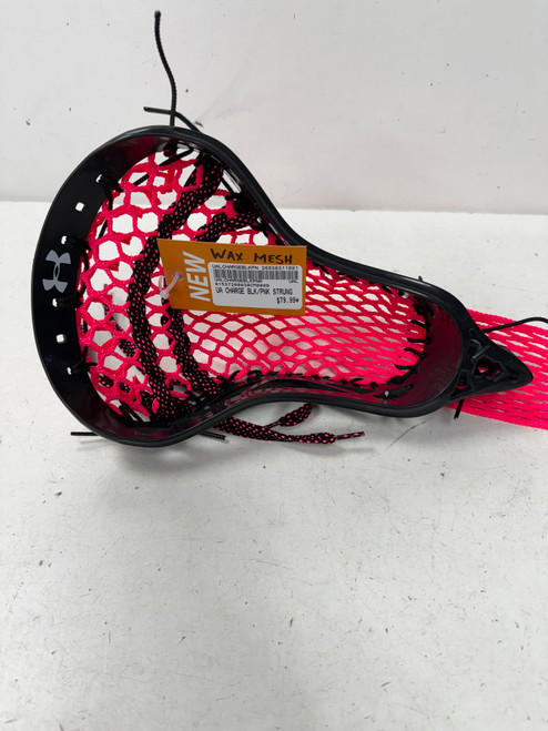 Vist Large View of Product Image Which is New UA CHARGE PNK/BLK STRUNG