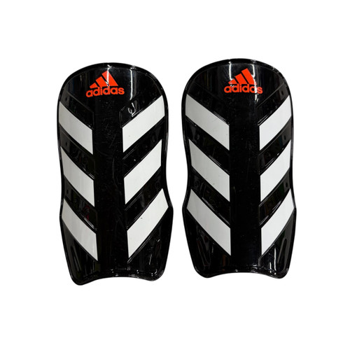 Vist Large View of Product Image Which is Used Adidas Soccer Shin Guards Youth Black XS