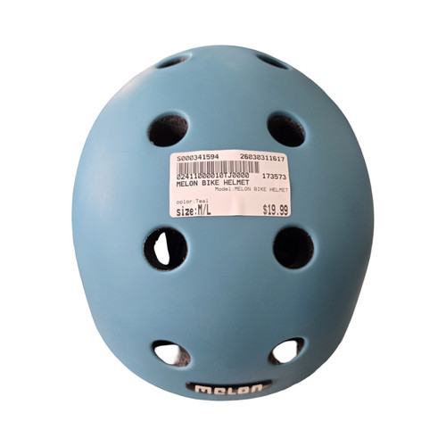 Vist Large View of Product Image Which is Used MELON BIKE HELMET Bike Helmet Teal M/L