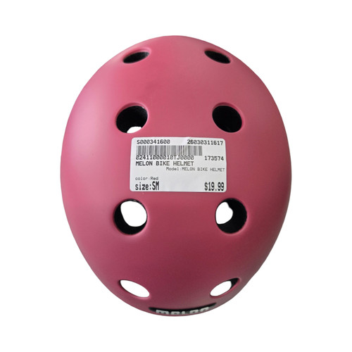 Vist Large View of Product Image Which is Used MELON BIKE HELMET Bike Helmet Red SM