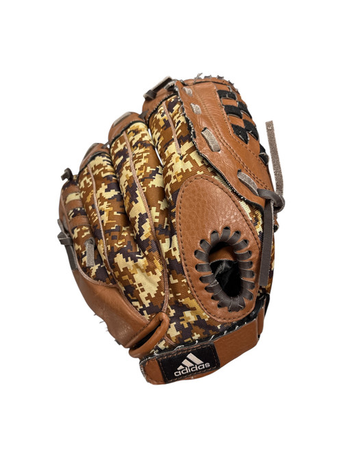 Vist Large View of Product Image Which is Used Adidas EASY CLOSE BB/SB Glove RH Throw Brown 10 1/2"