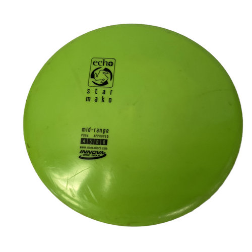 Vist Large View of Product Image Which is Used Innova STAR MAKO Disc Golf Mid Range Green