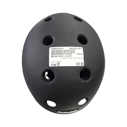 Vist Large View of Product Image Which is Used MELON BIKE HELMET Bike Helmet Black SM