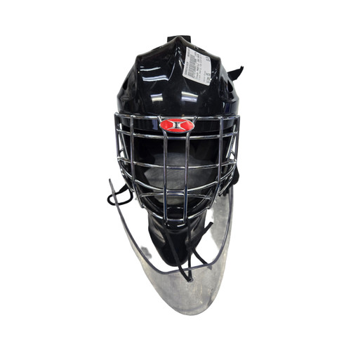 Vist Large View of Product Image Which is Used Itech PROFILE 1200 JUNIOR GOALIE HELMET Junior Goalie Helmet/Mask Black One Size