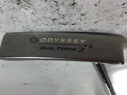 Vist Large View of Product Image Which is Used Odyssey DUAL FORCE 2 2 Mens Putter RH