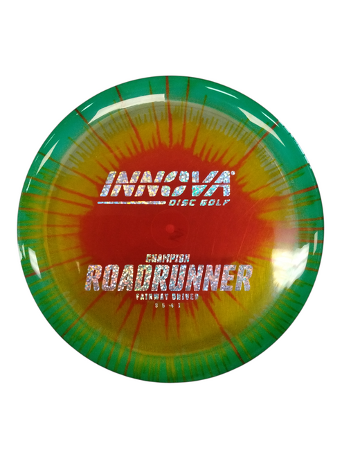 Vist Large View of Product Image Which is New Innova ROADRUNNER CHAMPION Disc Golf Driver Green 169g