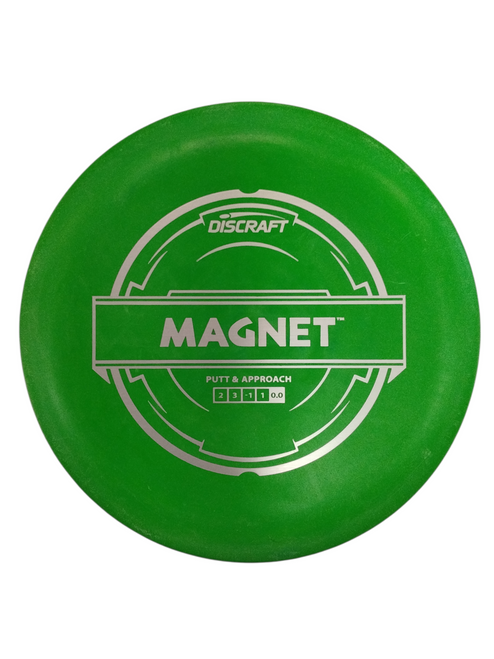 Vist Large View of Product Image Which is New Discraft MAGNET Disc Golf Putter Green 170g