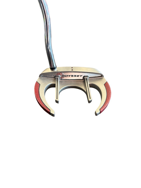 Vist Large View of Product Image Which is Used Odyssey White Hot XG Saber Tooth Mens Putter RH