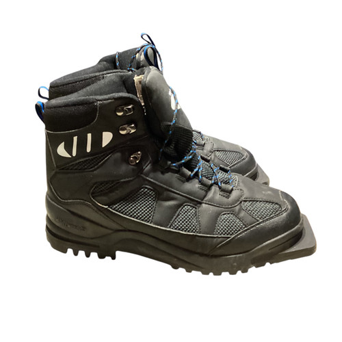 Vist Large View of Product Image Which is Used Whitewoods Mens 75MM XC Ski Boots Black M 09.5 / W 09.5-10