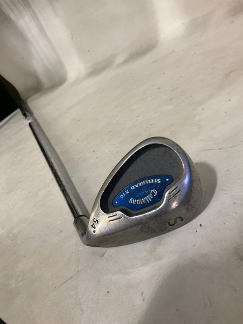 Vist Large View of Product Image Which is Used Callaway STEELHEAD X16 Golf Wedge Mens RH Sand Wedge