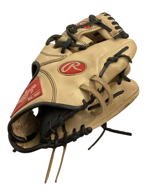 Vist Large View of Product Image Which is Used Rawlings GG ELITE BB/SB Glove RH Throw Brown 11 1/4"
