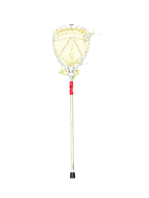 Vist Large View of Product Image Which is Used STX COMPLETE GOALIE FIDDLE STICK Junior Goalie Stick White