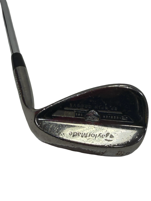 Vist Large View of Product Image Which is Used Taylormade R SERIES TOUR GRIND EF SPIN GROOVE 13deg bounce Golf Wedge Mens RH 58 Degree 35" w/ Dynamic Gold Tour Issue S400 Shaft
