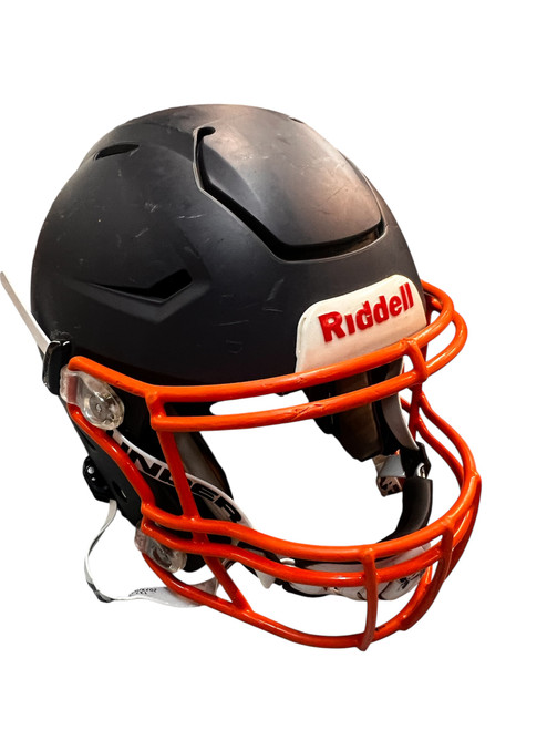 Vist Large View of Product Image Which is Used Riddell SPEED FLEX FB Helmet Navy Blue SM