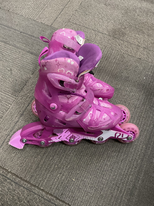 Vist Large View of Product Image Which is Used RollerDerby INLINE SKATES Junior Aggressive Skates Pink Junior 01