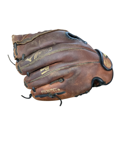 Vist Large View of Product Image Which is Used Mizuno PROSPECT BB/SB Glove RH Throw Brown 11 1/2"