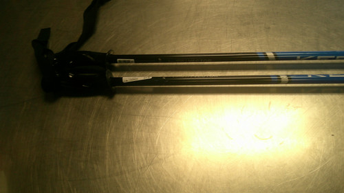 Vist Large View of Product Image Which is Used KERMA Mens DH Ski Pole Royal Blue 115 cm / 46 in