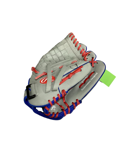 Vist Large View of Product Image Which is Used Rawlings PLAY SERIES 11.5 BB/SB Glove RH Throw Grey 11 1/2"