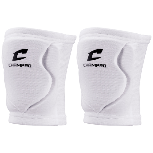 Vist Large View of Product Image Which is New CHAMPRO MVP VB KNEE PADS-WHITE MD