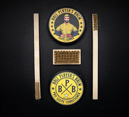 Vist Large View of Product Image Which is New Ball Player's Balm Baseball Maintenance Kit