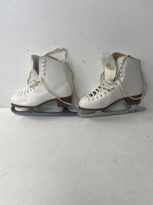 Vist Large View of Product Image Which is Used Jackson MYSTIQUE Girls Figure Skate White Junior 05