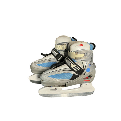 Vist Large View of Product Image Which is Used ADJ 12-1 SKATE Youth Hockey Skate Adjustable