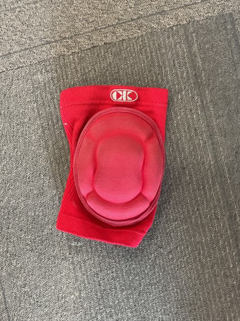 Vist Large View of Product Image Which is Used Cliff Keen Knee Pads Red Senior