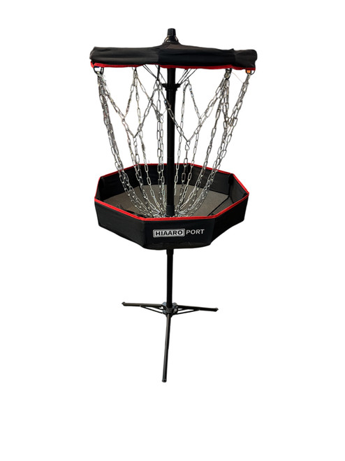 Vist Large View of Product Image Which is Used Disc Golf Goal Black