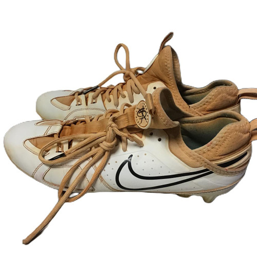 Vist Large View of Product Image Which is Used Nike FD0090-101 BB/SB Cleats White Senior 10