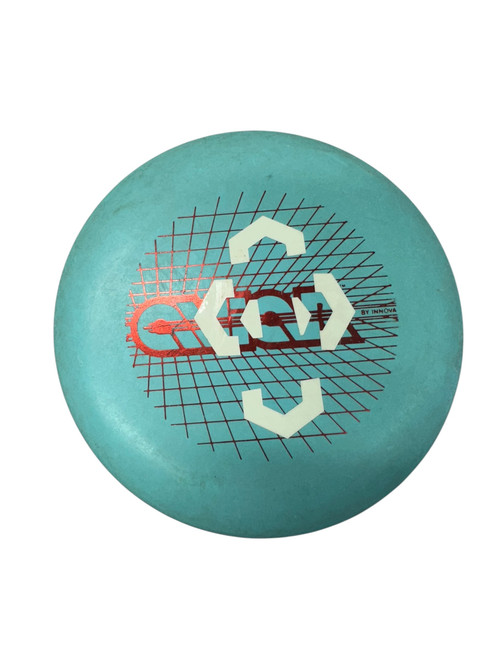 Vist Large View of Product Image Which is Used Innova CLASSIC AVIAR Disc Golf Putter Turquoise 175g
