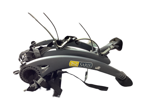 Vist Large View of Product Image Which is Used Saris 2 BIKE Rear Mount Carrier Grey