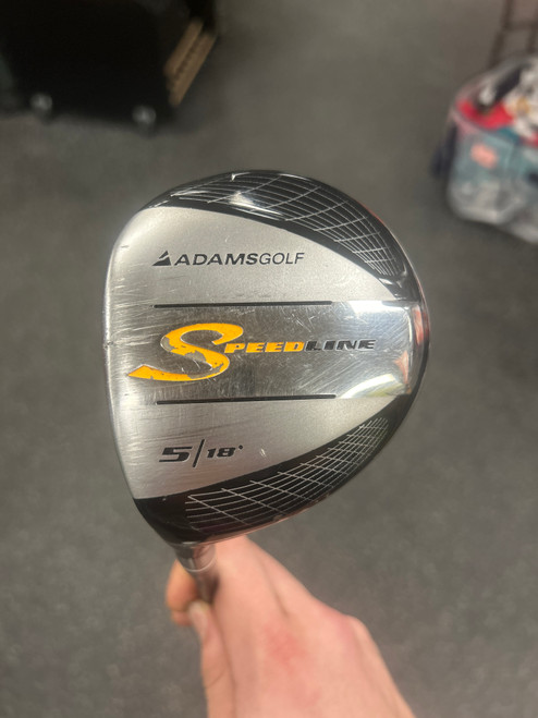 Vist Large View of Product Image Which is Used Adams Speedline Mens Fairway Wood LH 5 Wood
