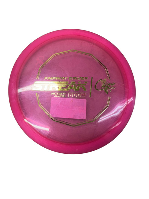 Vist Large View of Product Image Which is Used VICTORY LINE STREAK Disc Golf Driver Pink 164g