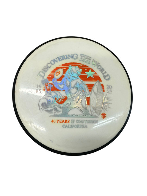 Vist Large View of Product Image Which is Used MVP NEUTRON UPLINK Disc Golf Putter White 176g