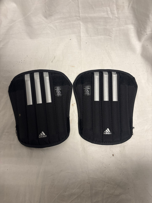 Vist Large View of Product Image Which is Used Adidas Soccer Shin Guards Junior Black SM