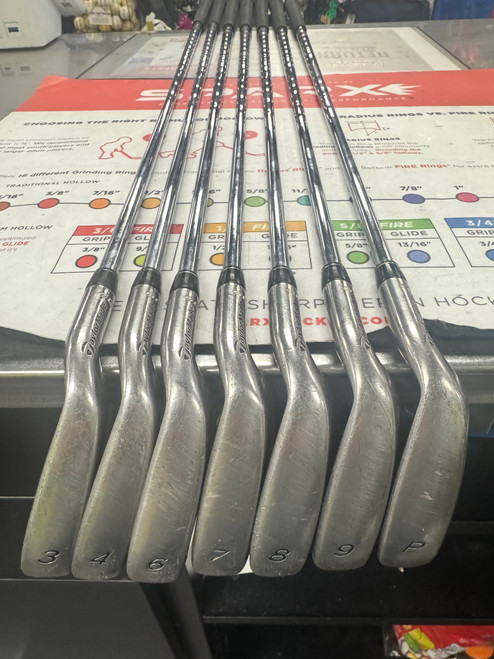 Vist Large View of Product Image Which is Used Taylormade RAC OS Mens Iron Set RH 3I-PW