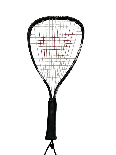 Vist Large View of Product Image Which is Used Wilson SPLAT STICK Adult Racquetball Racquet Black Unknown