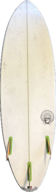 Vist Large View of Product Image Which is Used INDIAN Surfboard White 7Ft