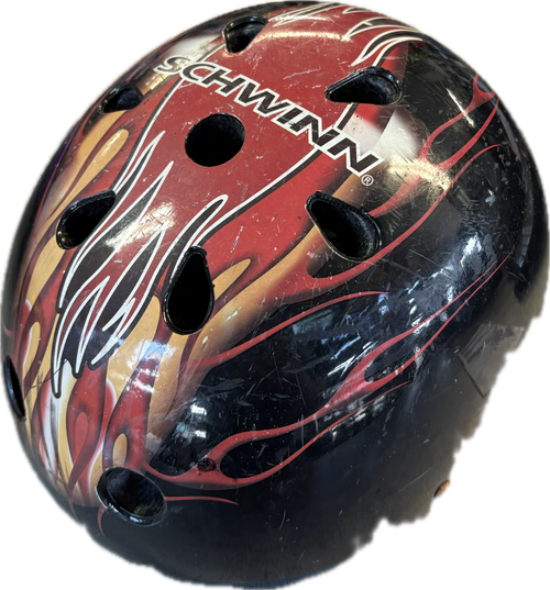 Vist Large View of Product Image Which is Used Skateboard Helmet Black One Size