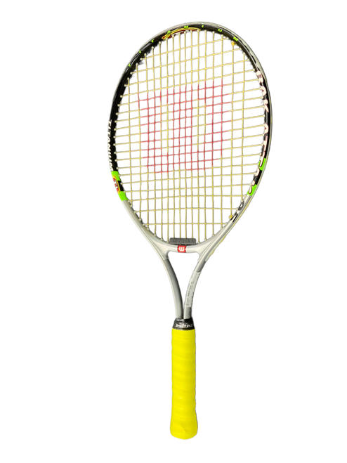 Vist Large View of Product Image Which is Used Wilson RAKATTACK 25 Junior Tennis Racquet Grey 25"