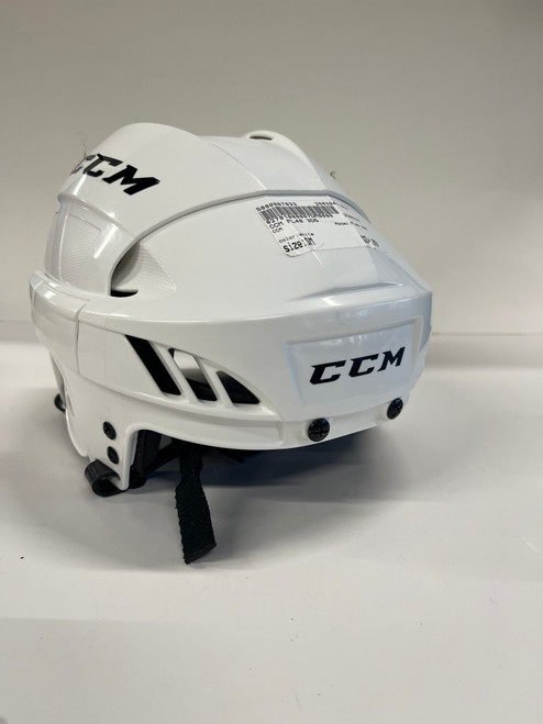 Vist Large View of Product Image Which is Used CCM FL40 3DS Hockey Helmet Only White SM