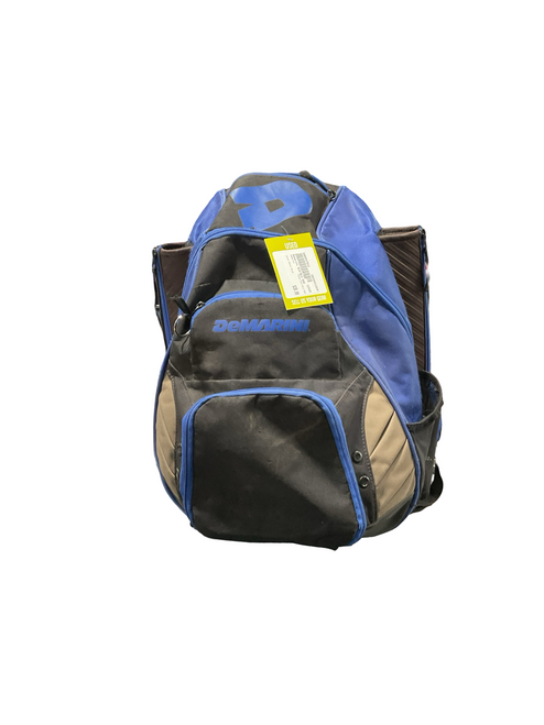 Vist Large View of Product Image Which is Used Demarini BLK/BLU BAG BB/SB Player Carry Bag Royal Blue