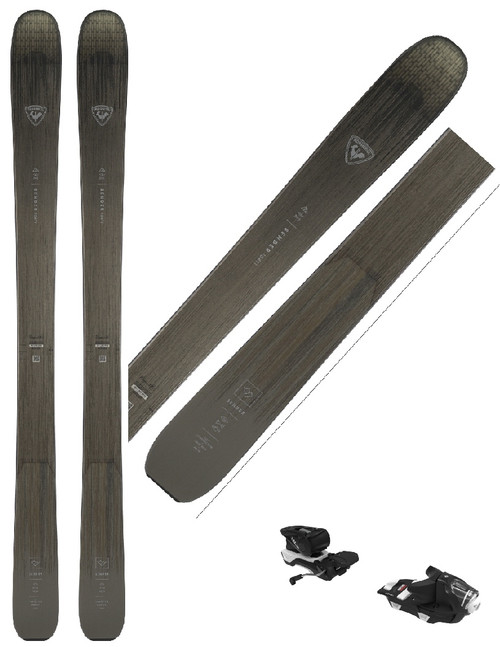 Vist Large View of Product Image Which is Used ROSSIGNOL SENDER 104TI 172cm W/ LOOK SPX12 SKIS
