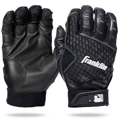 Vist Large View of Product Image Which is Franklin 2nd Skinz Adult Batting Gloves #21162